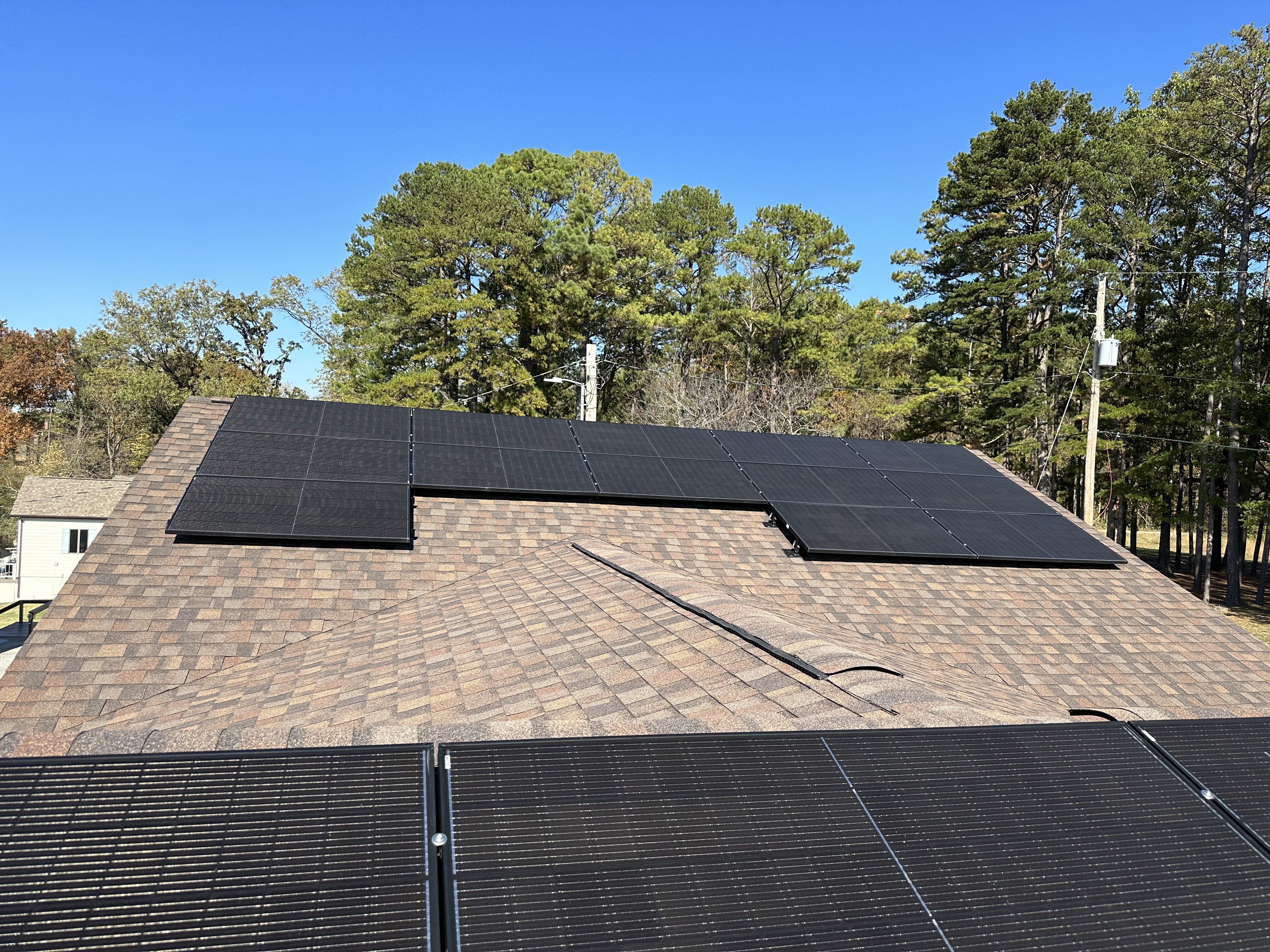 Solar installation on Southern Illinois home